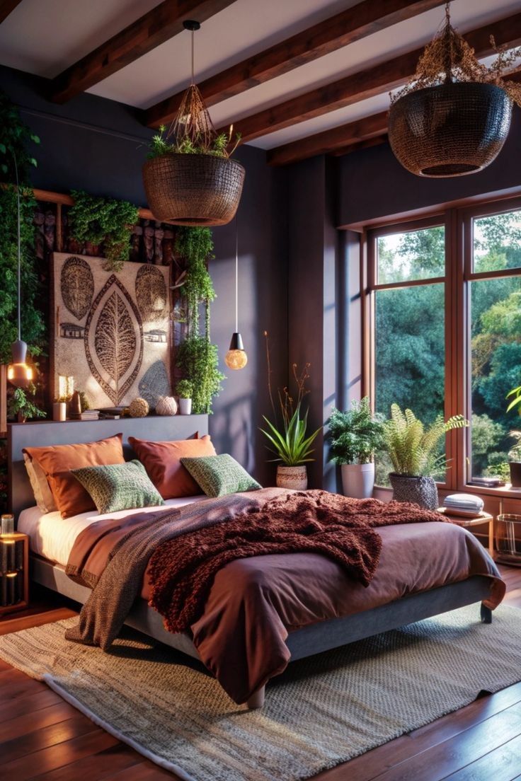 boho bedroom decor ideas-04