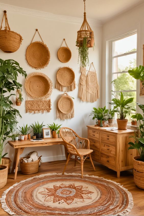 Boho Home Office 2