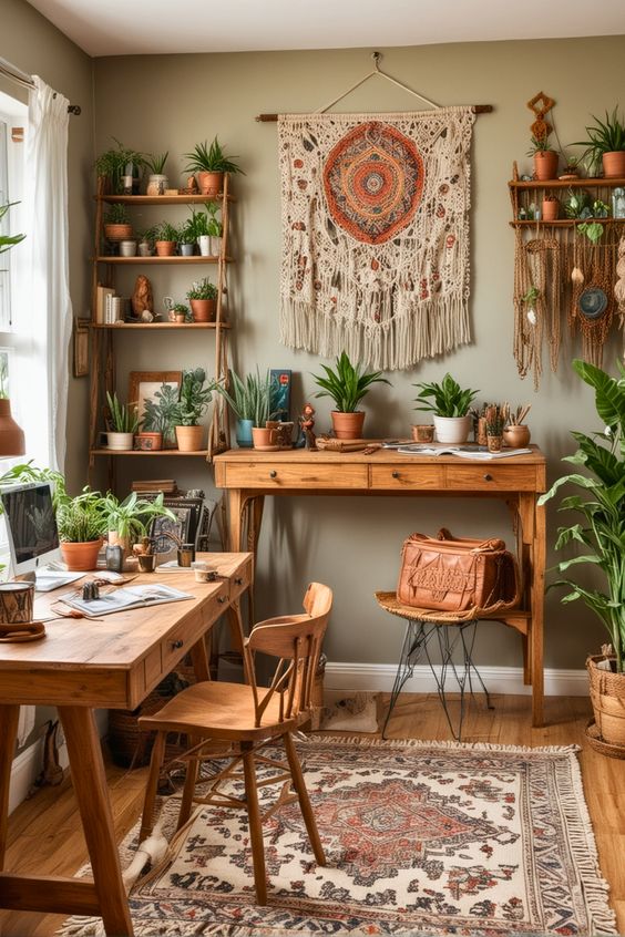 Boho Home Office 3